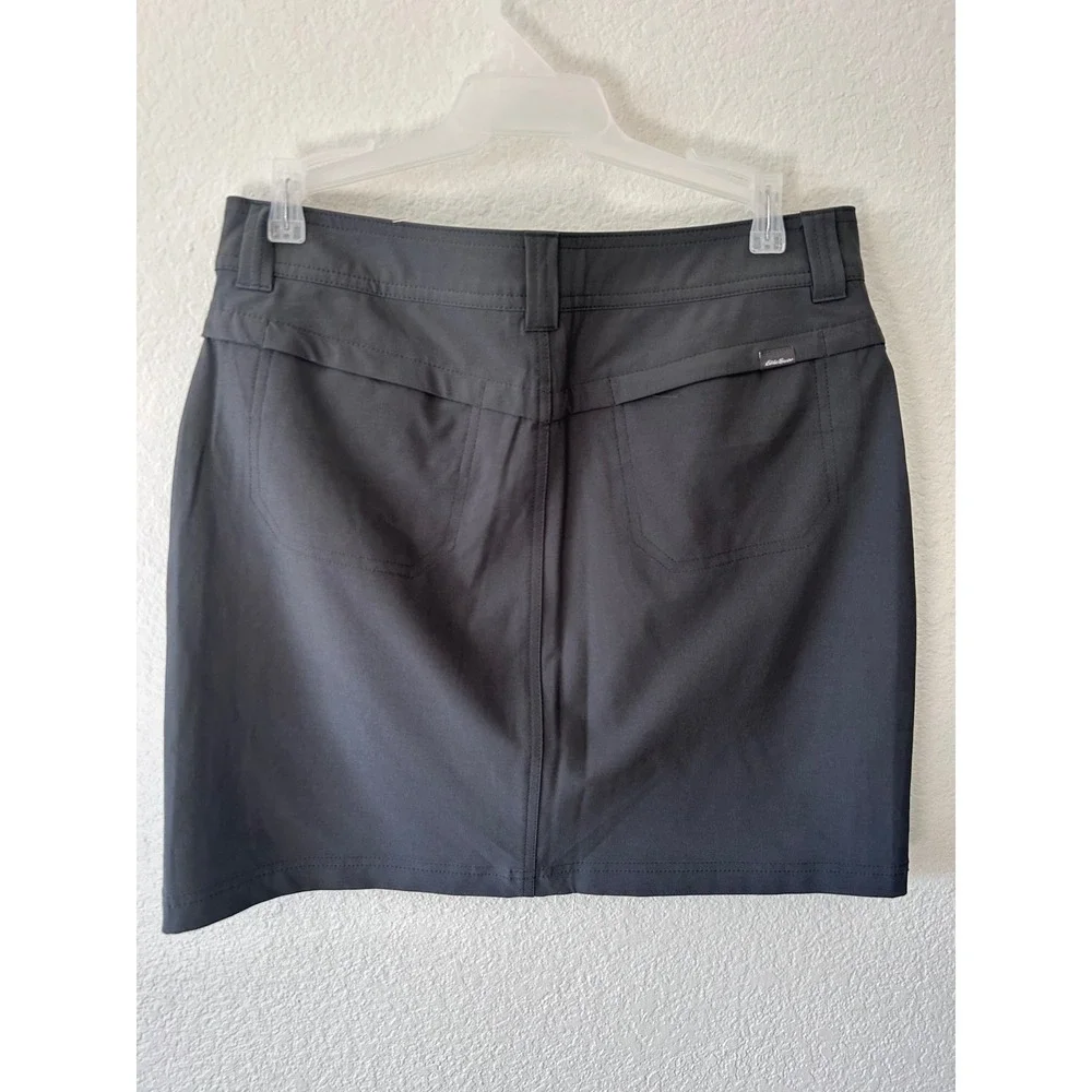 Eddie Bauer‎ Adventurer Hiking Golf Outdoor Travel Adventure Skort in Gray SZ 4